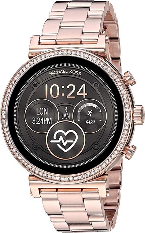 michael kors ladies smartwatch sofie|Michael Kors sofie smartwatch bands.